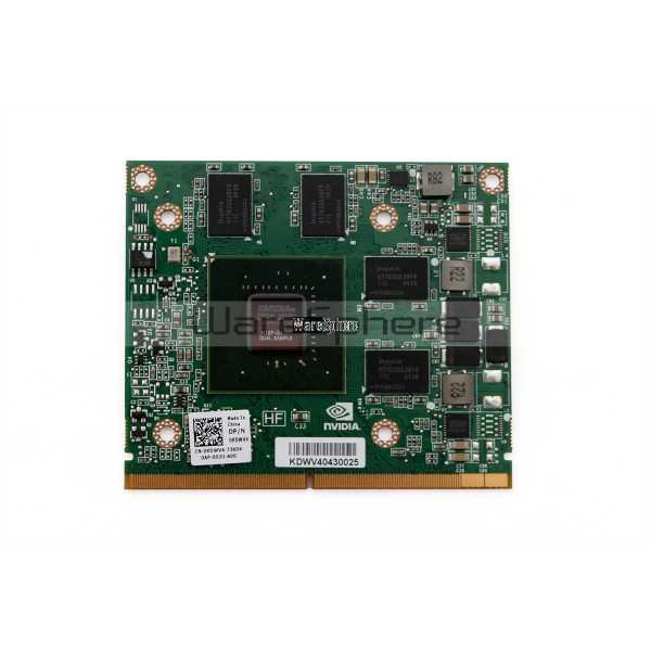 Nvidia Quadro 1000m 2gb Ddr3 Mxm 3 0 Graphics Card Kdwv4