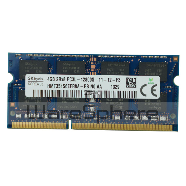 4GB DDR3L 1600MHz PC3L-12800 SO-DIMM for HP touchsmart 11 HMT351S6EFR8A