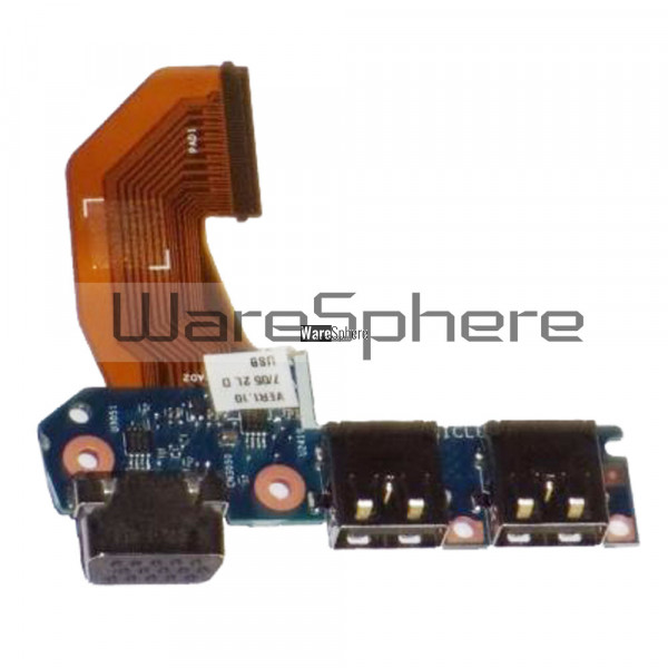 Original USB Port Board VGA With Cable for HP EliteBook 840 G1 ZBOOK 14