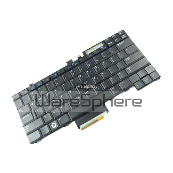 Keyboard For Dell Latitude E5510 E5400 E5500 Fm753 Black Us Single Pointing