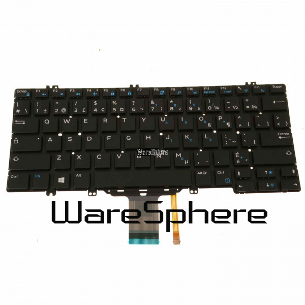 Laptop Keyboard For DELL Latitude 5289 7389 7390 2-in-1 5280 5288 7280 7380 Japanese Jp Ja Black Without Backlit New - Foto 8