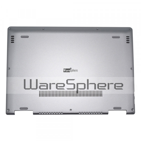 Coque Inférieure (Bottom Case) Pour Lenovo Yoga 710-14IKB - Réf. AM1JH000430, Argent, Occasion - Compatible
