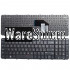 English keyboard For HP for Pavilion g6-2100 G6-2163sr AER36701010 R36 US black with frame 