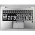  Top Cover Upper Case Palmrest for HP Probook 440 G8  With LTNA Backlit Keyboard And SD No SC 4BX8QTATPC0 Silver