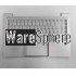  Top Cover Upper Case Palmrest for HP 4BX8QTA0160 UK Silver
