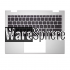 Top Cover Upper Case Palmrest for HP Elitebook X360 830 G9  With Backlite Keyboard N02320-001 US Silver
