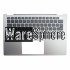 Top Cover Upper Case For Dell Inspiron 13 5000 5390 With keyboard N4H7Y 0N4H7Y 4600GX050001 Sliver