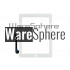 Touch Screen Replacement Digitizer Front Glass for  Apple iPad 3 White