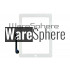 Touch Screen Replacement Digitizer Front Glass for  Apple iPad 3 White