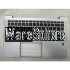 Top Cover Upper Case for HP ELITEBOOK 840 G7 With Backlit Keyboard  M07090-031 Silver UK